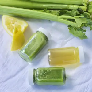 celery and lemon juice shots