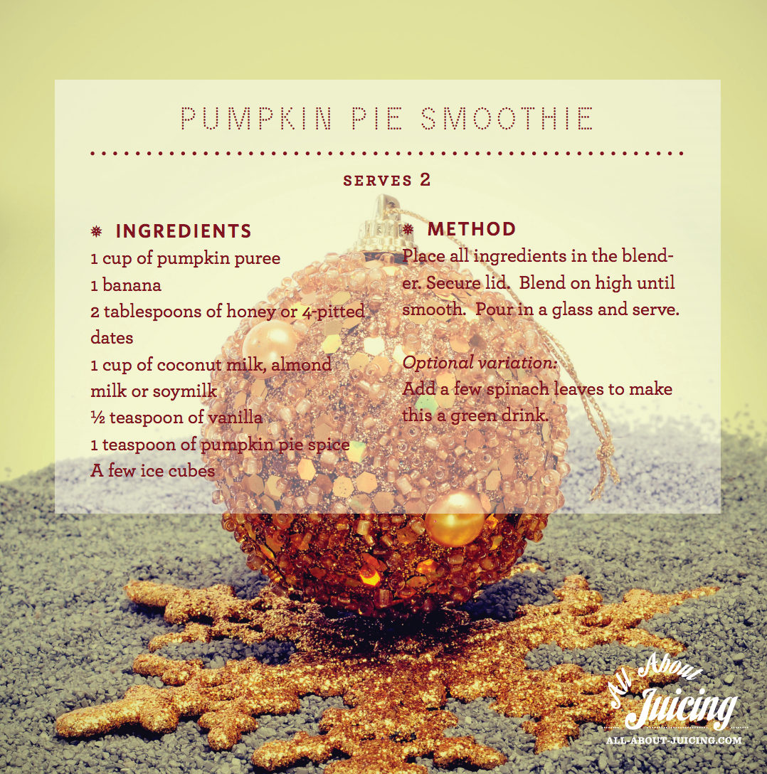 pumpkin pie smoothie