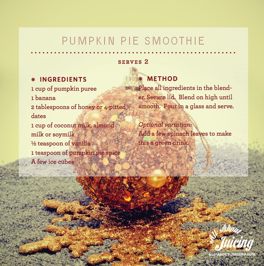 Delicious Pumpkin Pie Smoothie Delicious Pumpkin Pie Smoothie