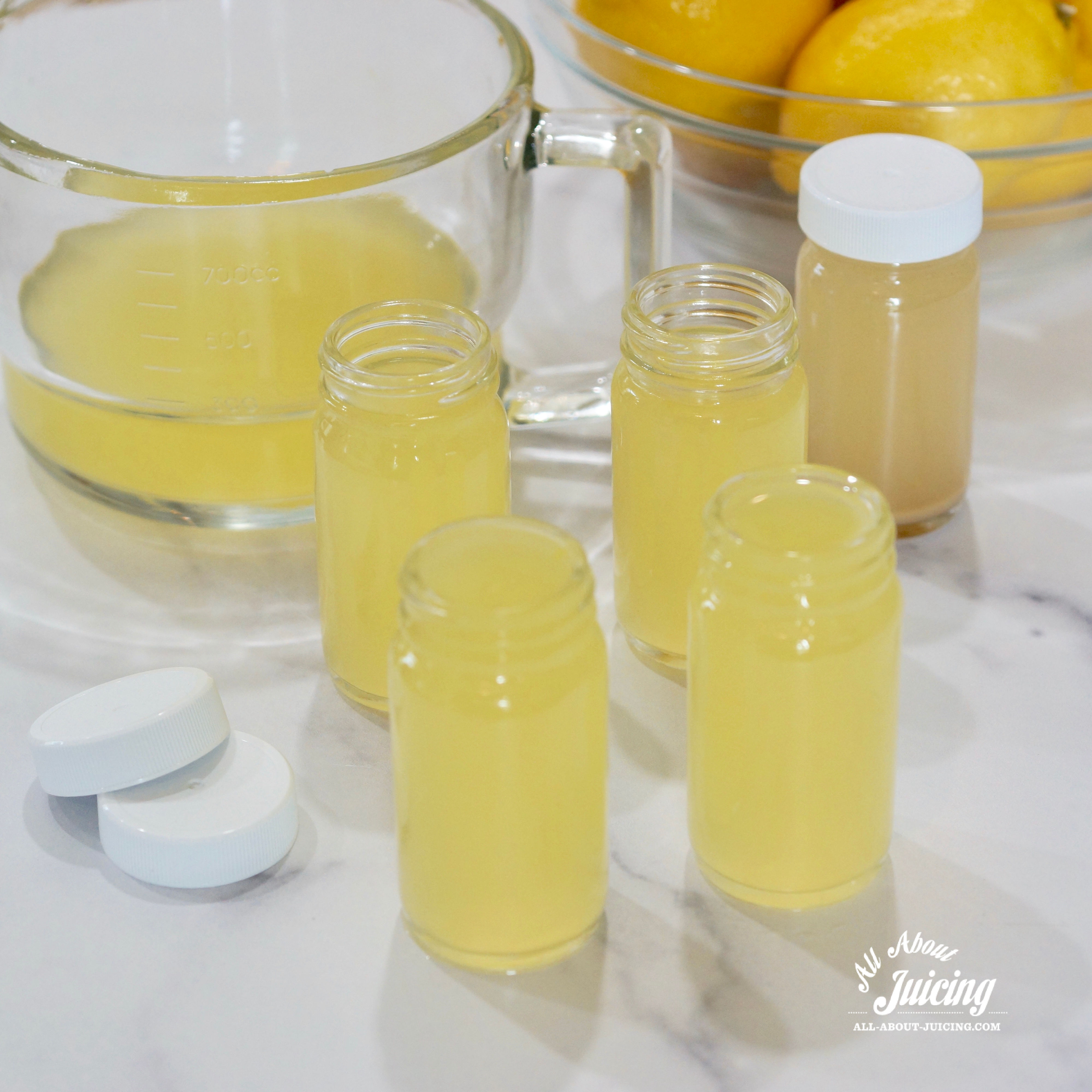 lemon juice shots1