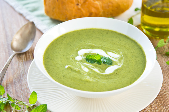 broccoli soup with vitami