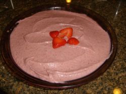 raw strawberry cream pie with vitamix