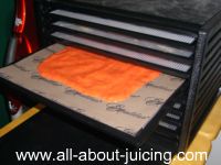 dehydrating fruit rol