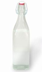glass bottle for storing juice